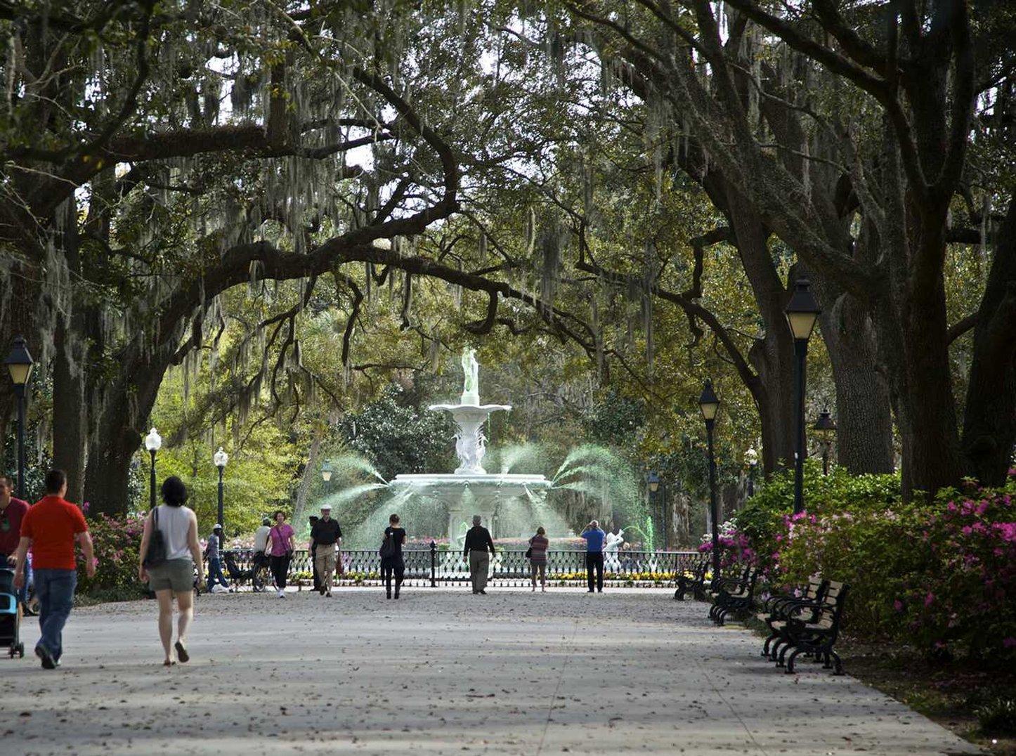 Embassy Suites Savannah Historic District Buitenkant foto